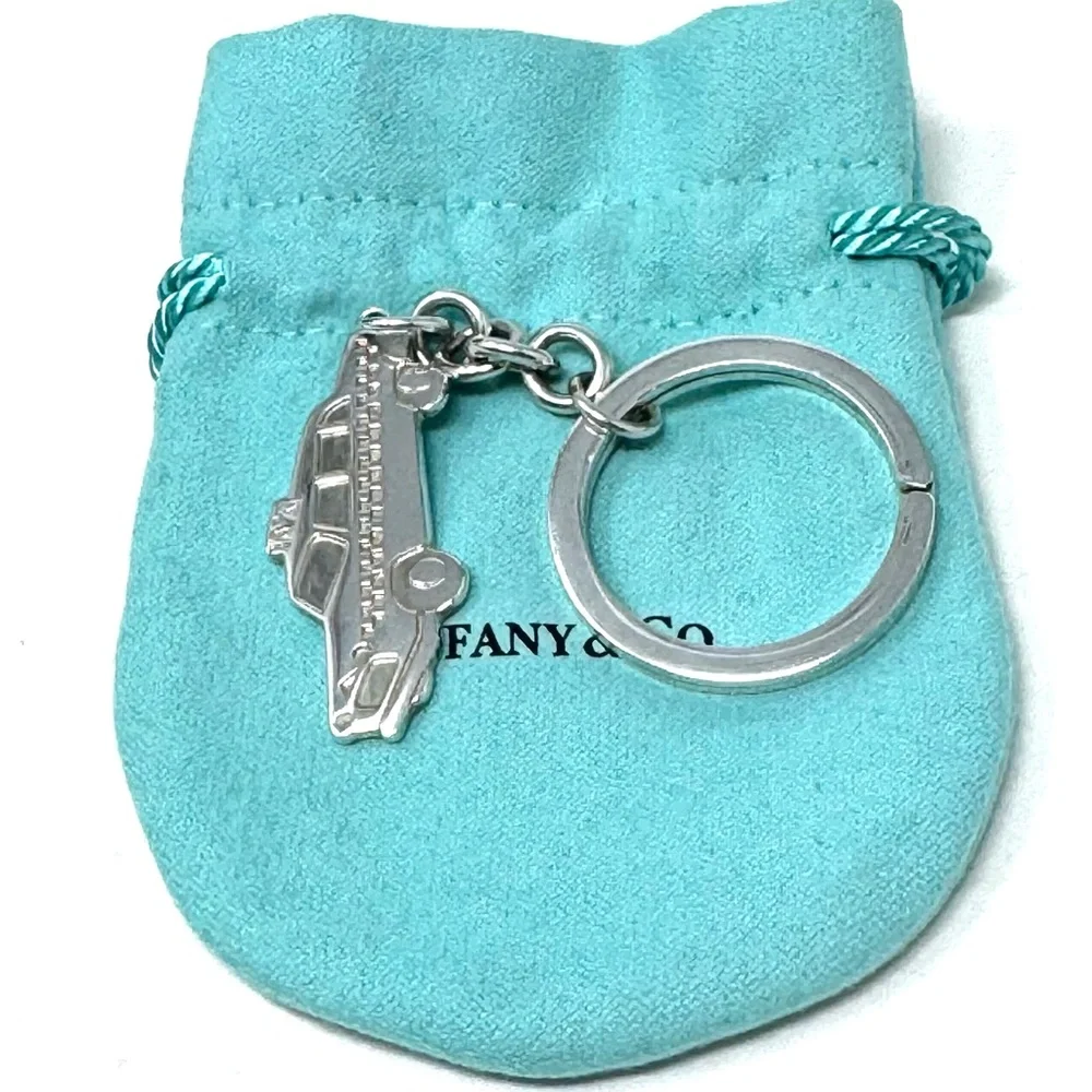 Authentic Italian & co. Taxi Cab Key Chain..